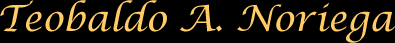 Teobaldo A. Noriega